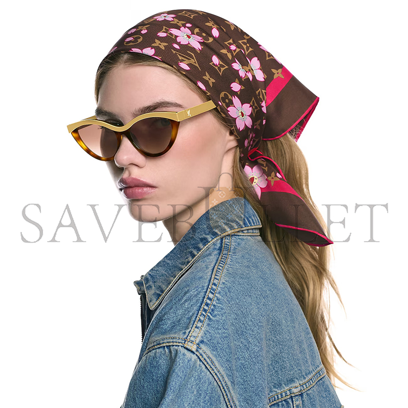 l0*is V*t0n murakami lv x tm monogram cherry blossom square 70 m96102 (67*67cm)